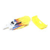 Losi LOS210023 Yellow Body with Wing Mini-B