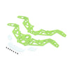 Losi LOS211052 Chassis Plate Set Green Mini LMT