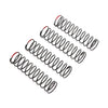 Losi LOS213017 Shock Springs Firm Red 4pcs Mini LMT