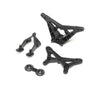 Losi LOS214012 Front and Rear Shock Tower including Wing Stay