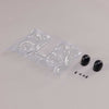 Losi LOS230136 Interior Set with Helmets Clear Baja Rey 2.0