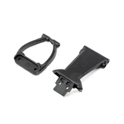 Losi LOS231021 Front Bumper/Skid Plate & Support - Rock Rey