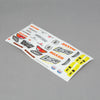 Losi LOS239001 Fluorescent Yellow Decal Sheet- Rock Rey