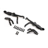 Losi LOS241035 4 in to 1 Collective Headers Silver LMT
