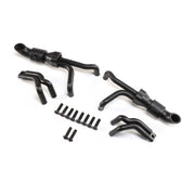 Losi LOS241035 4 in to 1 Collective Headers Silver LMT