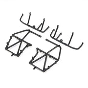Losi LOS241040 Black Side Cage and Lower Bar LMT