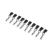 Losi LOS246003 Body Clips Black Small 10pcs LMT