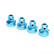 Losi LOS253031 Aluminium Shock Cap Set King Blue 4pcs SBR 2.0