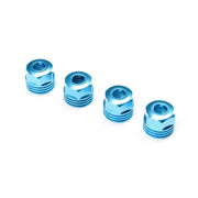 Losi LOS253032 Aluminium Lower Shock Caps King Blue 4pcs SBR 2.0