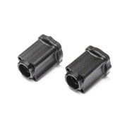 Losi LOS312009 0-Deg Axle Mount Rear Black Aluminium Mini LMT