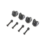 Losi LOS314006 Lower 4-link Mount Set Black Aluminium 4pcs Mini LMT