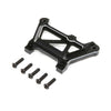 Losi LOS351018 Front Top Plate Aluminum Black DBXL-E 2.0