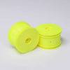 Losi LOS41028 Rear Wheel Yellow 2pcs Mini-B Clearance
