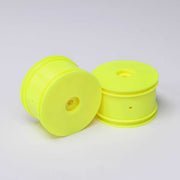 Losi LOS41028 Rear Wheel Yellow 2pcs Mini-B Clearance