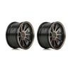 Losi LOS43036 Wheel RR Volk Racing CE28N 54x30mm Gun Metal 2pcs