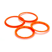 Losi LOS45007 Beadlock Inner and Outer Fluoro Orange 2pcs 5T Clearance