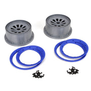 Losi LOSB7027 Wheel and Beadlock Set 2pcs 5TT