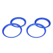 Losi LOSB7029 Beadlock Set Inner and Outer Blue 2pcs 5TT
