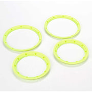 Losi LOSB7037 Beadlock Set Inner & Outer Yellow (2)- 5T