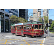 Lourdes City Circle Tram Wooden Souvenir