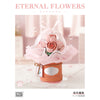 Loz 1298 Eternal Flowers Pink Rose Bouquet
