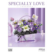 Loz 1952 Flower Gift Box Purple