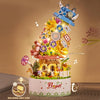 Loz 1954 Wonderful Flower Travel Music Box