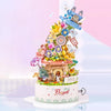 Loz 1954 Wonderful Flower Travel Music Box