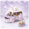 Loz 4208 Sweet Bunny Radish Car