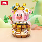 Loz 8137 Micro Block Honey Piggy