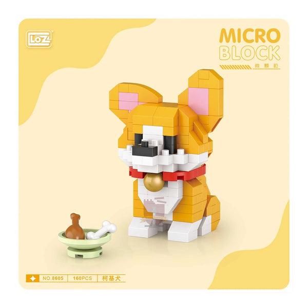 Loz 8605 Micro Block Bag Corgi Dog – Metro Hobbies