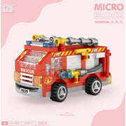 Loz 8620 Micro Block Bag Fire Engine Truck