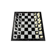 LPG Classics Magnetic 12inch 3 in 1 Travel Set Chess Checkers Backgammon