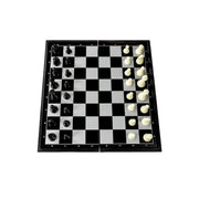 LPG Classics Magnetic 12inch 3 in 1 Travel Set Chess Checkers Backgammon