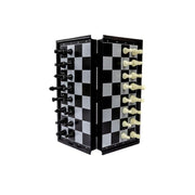 LPG Classics Magnetic 12inch 3 in 1 Travel Set Chess Checkers Backgammon