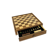 LPG Classics Wooden Chess Set with Drawers 38cm