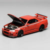 MotorHelix 1/64 Nissan Skyline GT-R R34 Nismo Customized Red