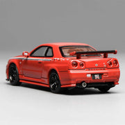 MotorHelix 1/64 Nissan Skyline GT-R R34 Nismo Customized Red
