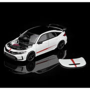 MotorHelix 1/64 Honda Civic Type R FL5 Ultimate Edition White