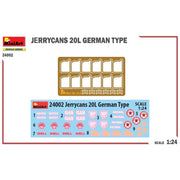 MiniArt 24002 1/24 German Jerrycan Set 20L