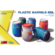 Miniart 24004 1/24 Plastic Barrels 100L Plastic Model Kit