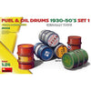 MiniArt 1/24 Fuel & Oil Drums 1930-50s Set 1 German Type