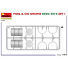 MiniArt 1/24 Fuel & Oil Drums 1930-50s Set 1 German Type