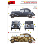 MiniArt 1/35 MB Type 170V Cabrio Saloon Model Kit