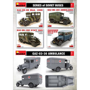 MiniArt 1/35 GAZ-03-30 Ambulance Model Kit