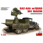 MiniArt 1/35 GAZ-AAA with Quad M4 Maxim Model Kit