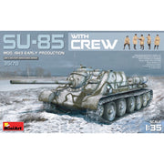 MiniArt 1/35 SU-85 Mod. 1943 Early Production with Crew Model Kit