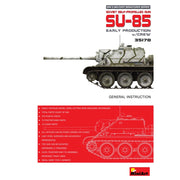 MiniArt 1/35 SU-85 Mod. 1943 Early Production with Crew Model Kit