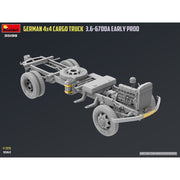MiniArt 1/35 German 3T 4X4 Cargo Truck 3.6-6700A Early Prod