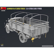 MiniArt 1/35 German 3T 4X4 Cargo Truck 3.6-6700A Early Prod